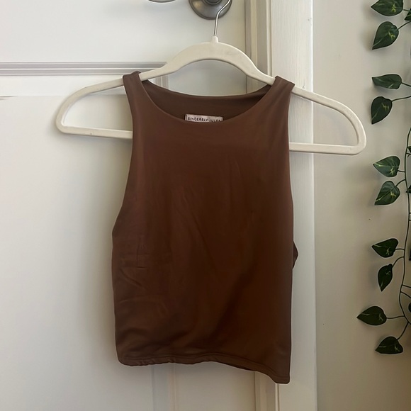 Sincerely Jules Light Brown Tank - Picture 1 of 4